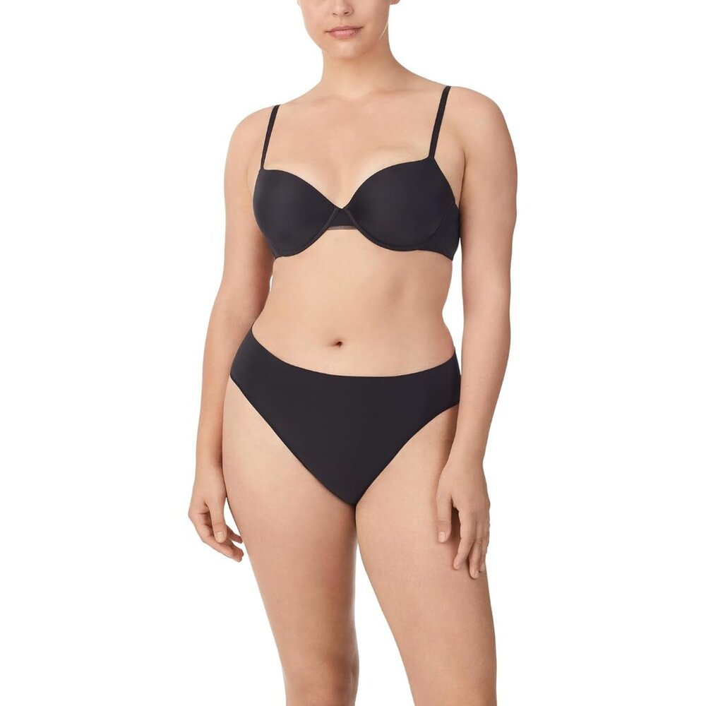 DKNY Womens Underwire Sexy T-Shirt Bra Black 32C - Picture 4 of 7
